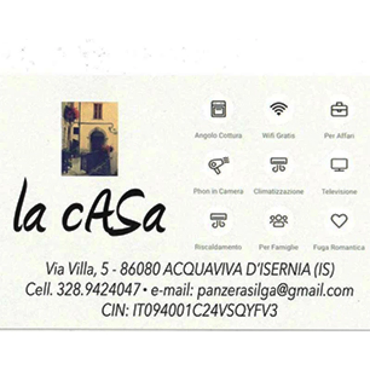 Banner La Casa 306 per 306 pixel